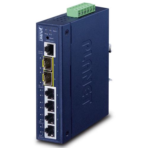 IGS-5225-4T2S Промышленный управляемый коммутатор L2+/4 RJ45 1G/2  SFP 2.5G