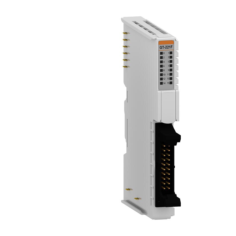 Модуль дискретного вывода Crevis GT-221F, 16DO, 24 В/0.3А (DC), Sink, IDC 20