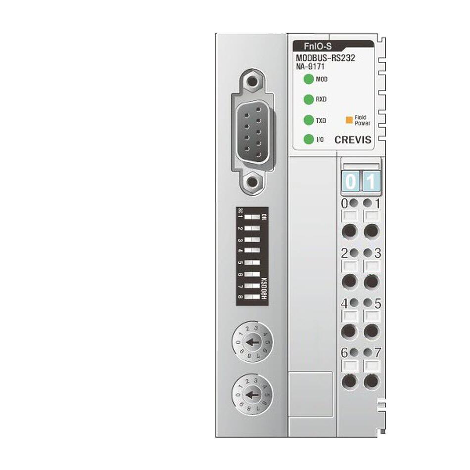 Сетевой адаптер ввода-вывода, каплер Crevis NA-9171 Modbus RS-232