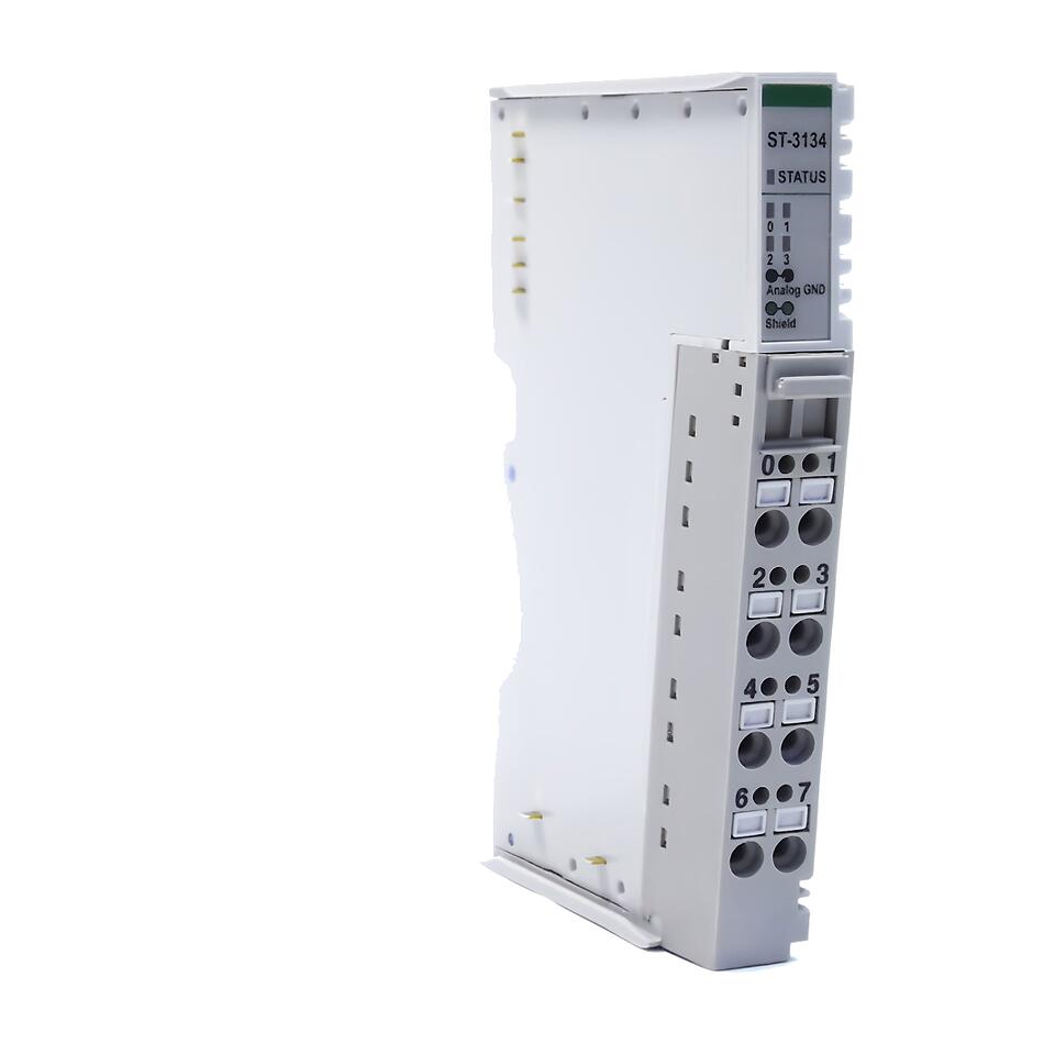 Модуль аналогового ввода Crevis ST-3134, 4AI, 0-20 мА, 14 бит АЦП, RTB 8