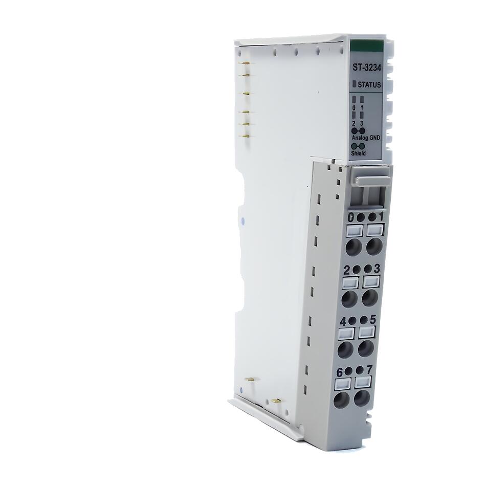 Модуль аналогового ввода Crevis ST-3234, 4AI, 4-20 мА, 14 бит АЦП, RTB 8