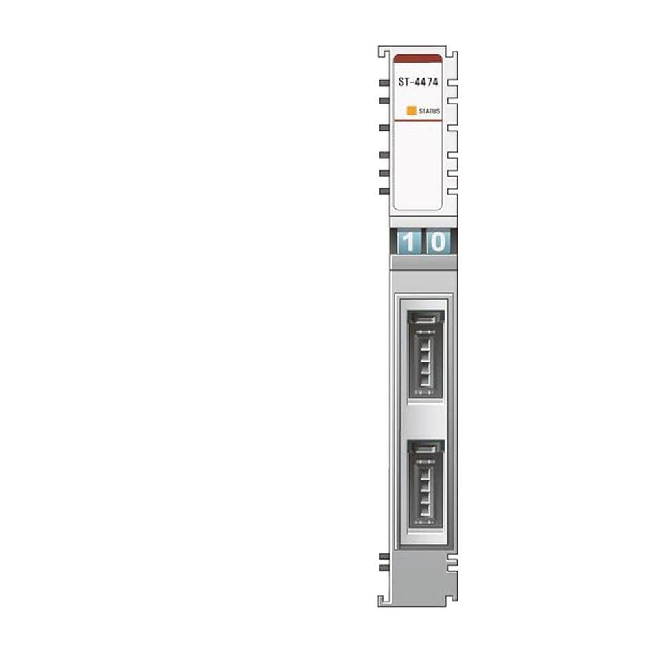 Модуль аналогового вывода Crevis ST-4474, 4AO, 0-10 В (DC), 12 бит ЦАП, 3M Mini-Clamp