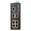 IGS-5225-4P2S Промышленный управляемый L2+ коммутатор 4 порта PoE 1Гб/с ...
