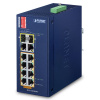 IFGS-1022HPT Промышленный неуправляемый коммутатор/8 RJ45 PoE 100M/2 комбо 1G
