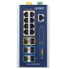 IGS-6329-8UP2S4X Промышленный управляемый коммутатор L3/8 RJ45 PoE 1G/2 SFP 2.5G/4 SFP+ 10G