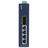 ISW-511S15 Промышленный неуправляемый коммутатор/4 RJ45 PoE 100M/1 SFP 100M