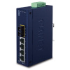 ISW-511T Промышленный неуправляемый коммутатор/4 RJ45 PoE 100M/1 SFP 100M