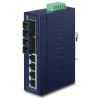 ISW-621TS15 Промышленный неуправляемый коммутатор/4 RJ45 PoE 100M/2 SFP 100M
