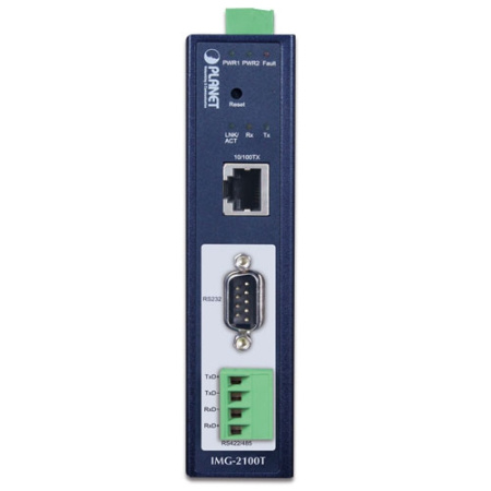 IMG-2100T Шлюз Modbus 1-Порт RS232/422/485 Промышленный