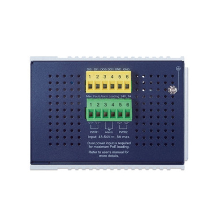 IGS-20160HPT Промышленный управляемый L3 коммутатор 16 PoE портов 1Гб/с + 2 порта 1Гб/с + 2SFP 2.5Гб