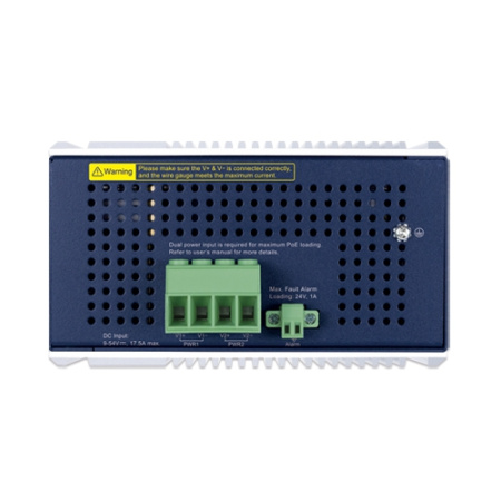 IGS-5225-4UP1T2S-12V Промышленный управляемый коммутатор L2+/4 RJ45 PoE 1G/1 RJ45 1G/2 SFP 2.5G/+