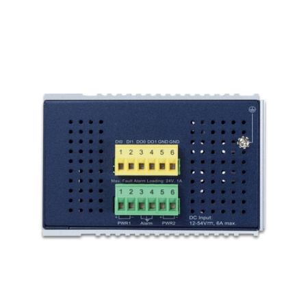 IGS-5225-8P4S-12V Промышленный управляемый коммутатор L2+/8 RJ45 PoE 1G/2 SFP 1G/2 SFP 2.5G/буст 12В