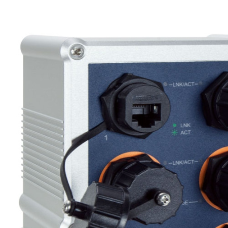 IGS-604HPT-RJ Управляемый ЖД коммутатор L2+/4 RJ45 IP67 PoE 1G/2 RJ45 IP67 1G