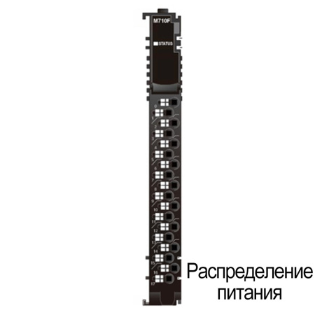 M710F Модуль распределения питания, 16CH, 0 В(х16), RTB 18 без идентификатора (ID)