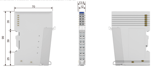 GT-2338 Дискретный вывод, 8DO, 24 В/0.5А (DC), Sink, RTB 10  GT-2338 Дискретный вывод, 8DO, 24 В/0.5А (DC), Sink, RTB 10