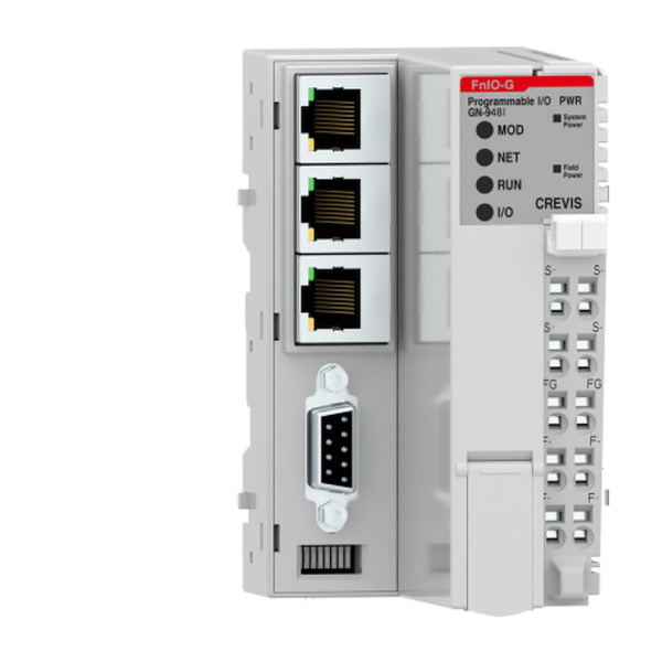 Программируемый логический контроллер ПЛК Crevis GN-9481, Codesys, ModbusTCP, EtherCAT Slave