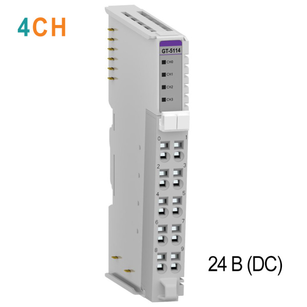 GT-5114 Высокоскоростной счетчик, 4CH, 24 В (DC), RTB 10 GT-5114 Высокоскоростной счетчик, 4CH, 24 В (DC), RTB 10