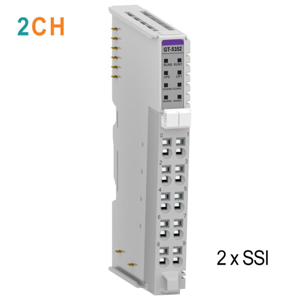 GT-5352 Интерфейсный модуль, 2xSSI, RTB 10 GT-5352 Интерфейсный модуль, 2xSSI, RTB 10