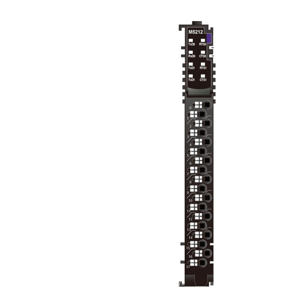 Интерфейсный модуль Crevis M5212, 2xRS-232, RTB 18