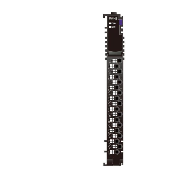 Модуль ШИМ (PWM) Crevis M5442, 2CH, 0.5A/24 В (DC), Source, RTB 18