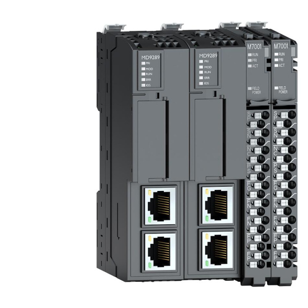 Сетевой адаптер ввода-вывода, каплер Crevis MD9289 Modbus TCP/UDP, Ethernet/IP (дублированный)