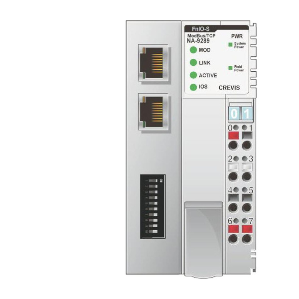 Сетевой адаптер ввода-вывода, каплер Crevis NA-9289 Modbus TCP