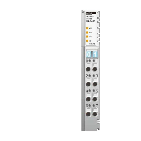 Сетевой адаптер ввода-вывода, каплер Crevis NA-9473 Modbus RS-485