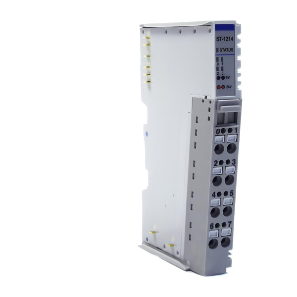 Модуль дискретного ввода Crevis ST-1214, 4DI, 12/24 В (DC), Sink, RTB 8