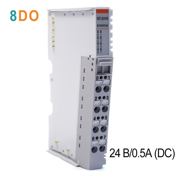 ST-2318 Дискретный вывод, 8DO, 24 В/0.5А (DC), Sink, RTB 8 ST-2318 Дискретный вывод, 8DO, 24 В/0.5А (DC), Sink, RTB 8