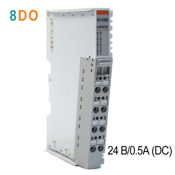 ST-2328 Дискретный вывод, 8DO, 24 В/0.5А (DC), Source, RTB 8 ST-2328 Дискретный вывод, 8DO, 24 В/0.5А (DC), Source, RTB 8