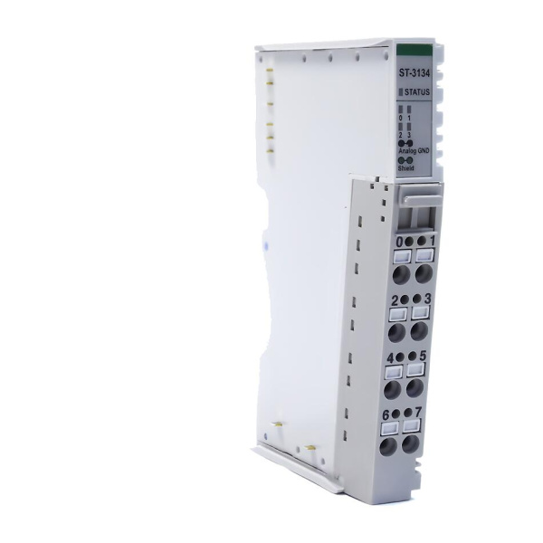 Модуль аналогового ввода Crevis ST-3134, 4AI, 0-20 мА, 14 бит АЦП, RTB 8